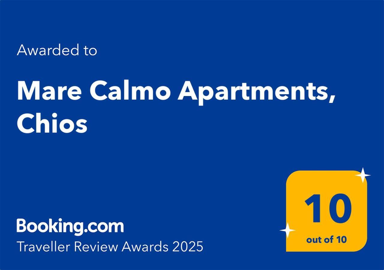 Mare Calmo Apartments, Chios Dış mekan fotoğraf